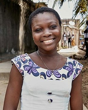 Olivia Aka ima šećernu bolest tipa 1 i živi u Obali Bjelokosti.